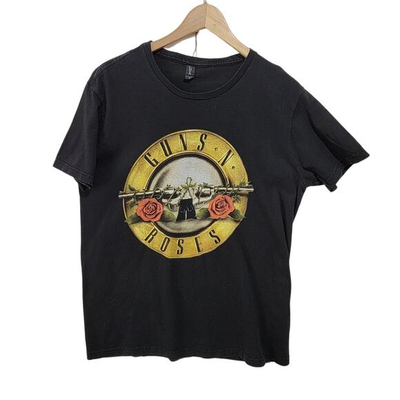 Bay Island Sportswear Guns N Roses Black T-Shirt Size Medium - Picture 5 of 6